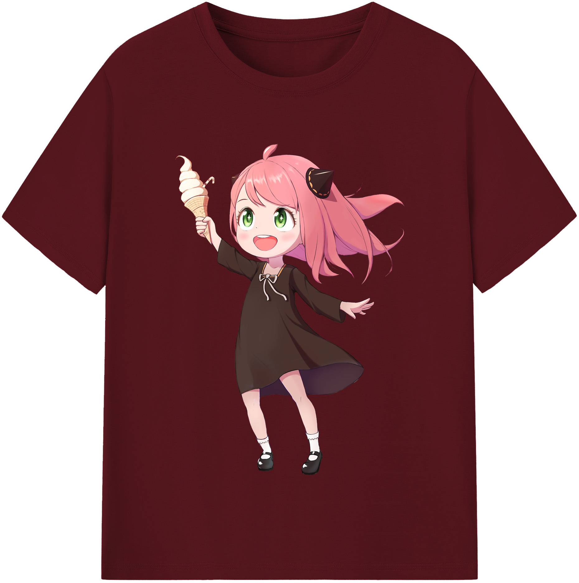 （画像用） SPY×FAMILY间谍家家酒 綿100％半袖Tシャツ（フロントプリント）